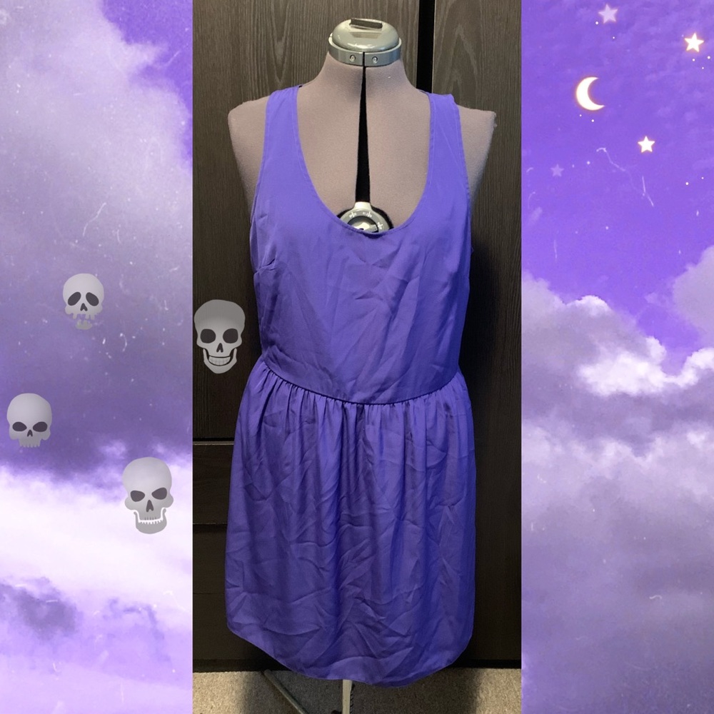 💀 Purple American Eagle Outfitters Dress